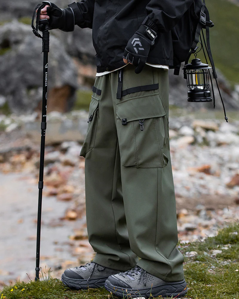 Functional Quick-Drying Waterproof Outdoor Hiking Cargo Pants - Image 8