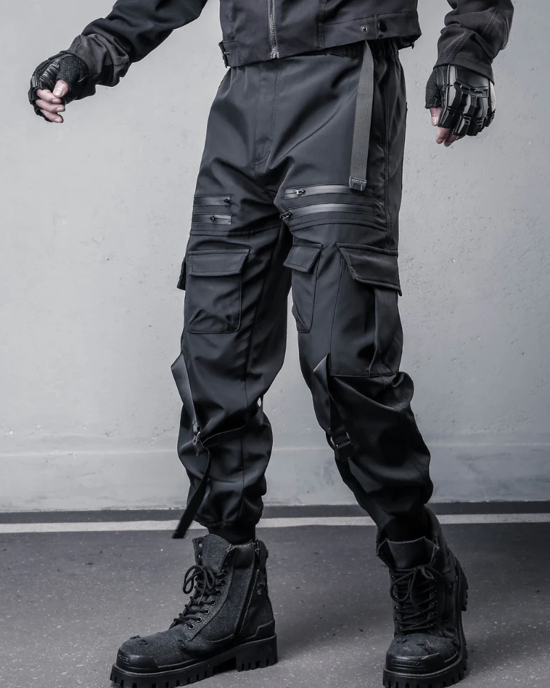 Functional Tactical Ribbon Paratrooper Cargo Pants - Image 2