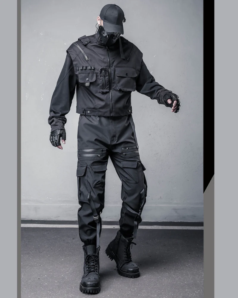 Functional Tactical Ribbon Paratrooper Cargo Pants - Image 6