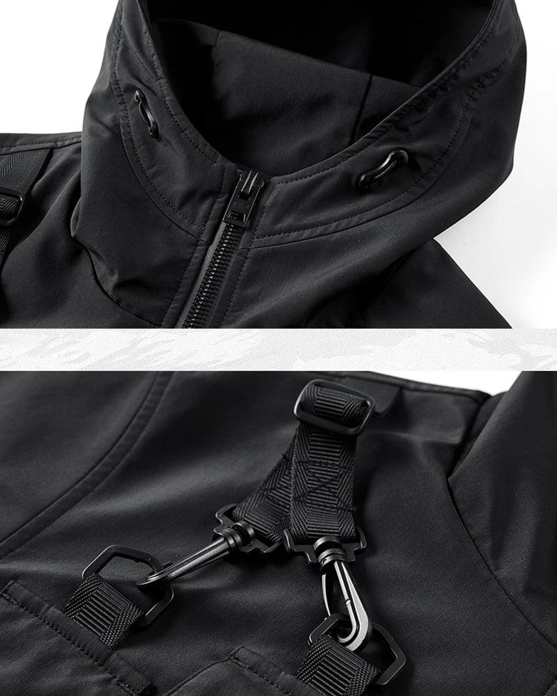 Functional Techwear Multi-Pocket Jacket - Image 10