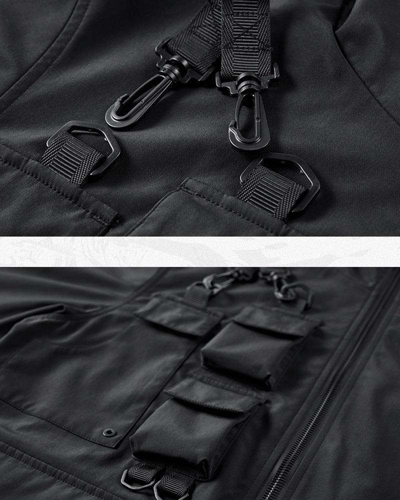 Functional Techwear Multi-Pocket Jacket - Image 11