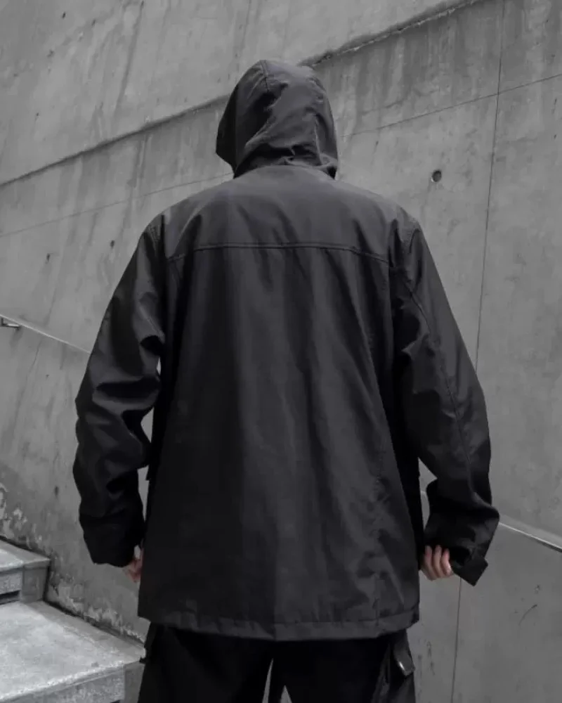 Functional Techwear Multi-Pocket Jacket - Image 5