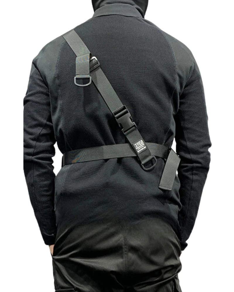 Functional Vest Fashion Chest Bag - Image 8