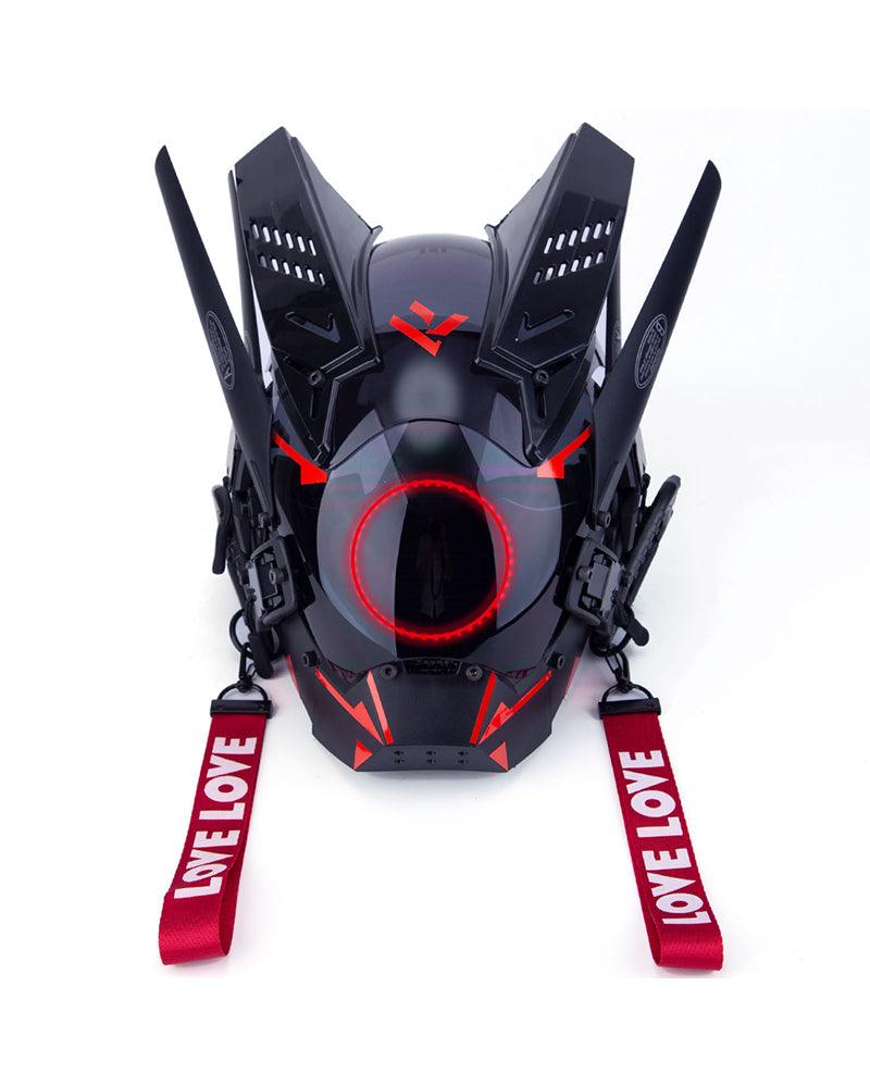 Future Cosplay LED Cyberpunk Helmet Mask - Image 16