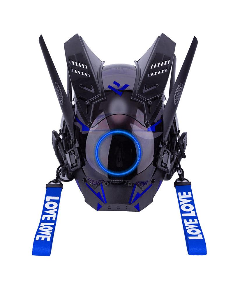 Future Cosplay LED Cyberpunk Helmet Mask - Image 20