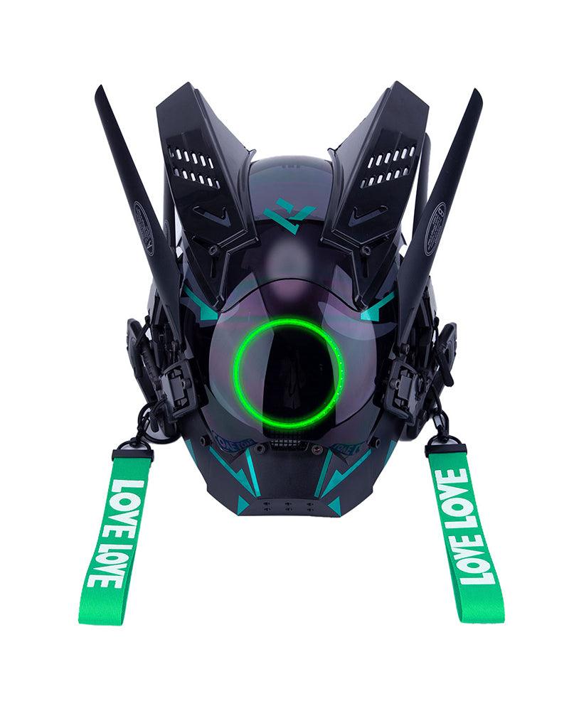 Future Cosplay LED Cyberpunk Helmet Mask - Image 22
