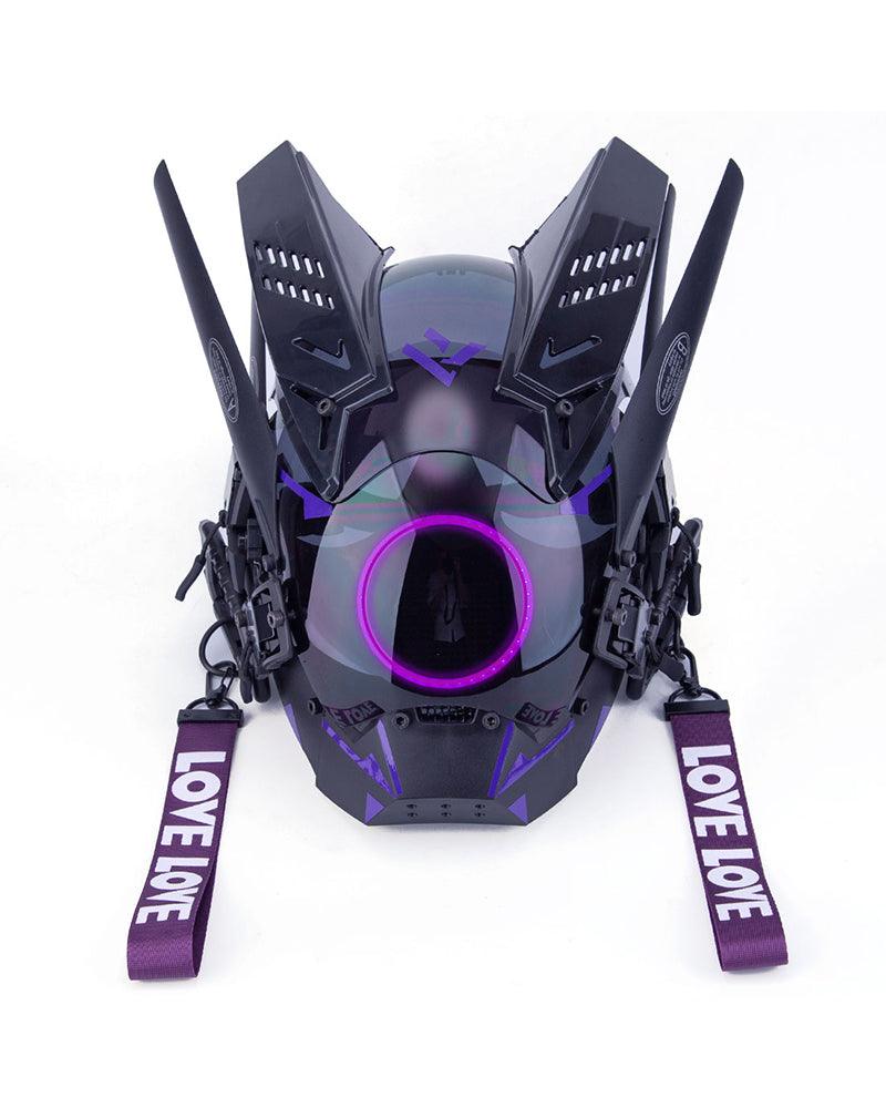 Future Cosplay LED Cyberpunk Helmet Mask - Image 26