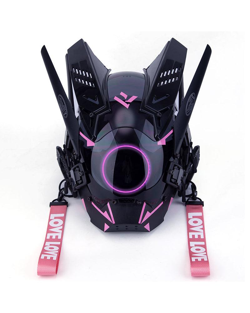 Future Cosplay LED Cyberpunk Helmet Mask - Image 28