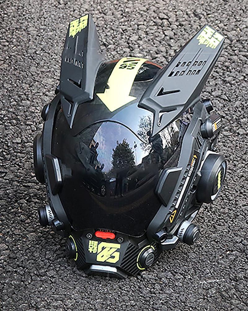 Futuristic Cosplay Cyberpunk Helmet Mask - Image 10