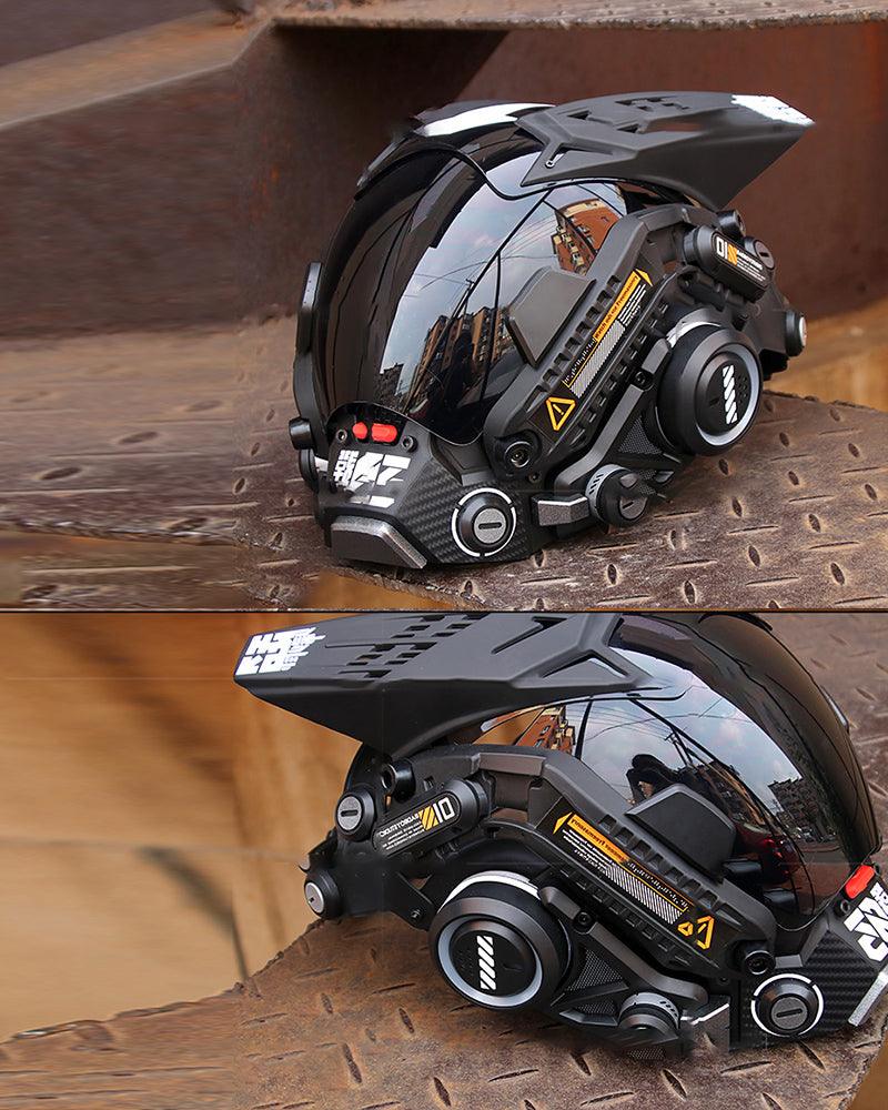 Futuristic Cosplay Cyberpunk Helmet Mask - Image 18