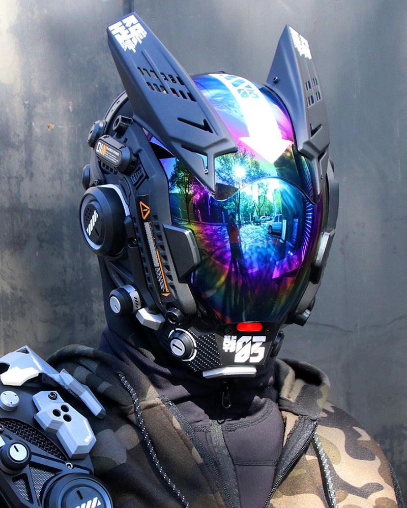 Futuristic Cosplay Cyberpunk Helmet Mask - Image 4