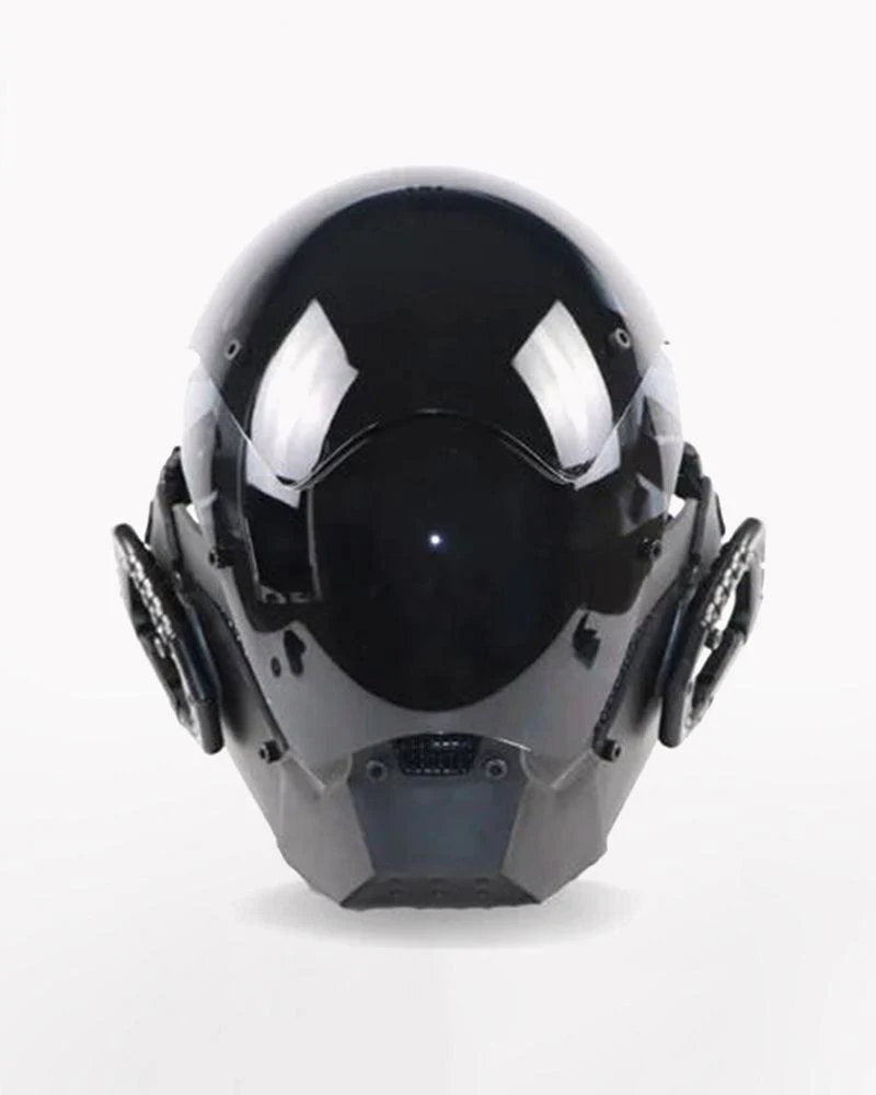 Futuristic Cyberpunk Helmet Mask