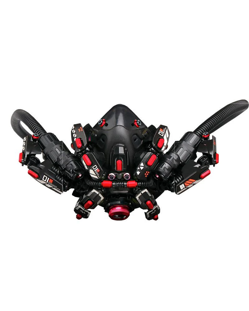 Futuristic Led Cyberpunk Goggles And Mask (Sold Separately） - Image 10