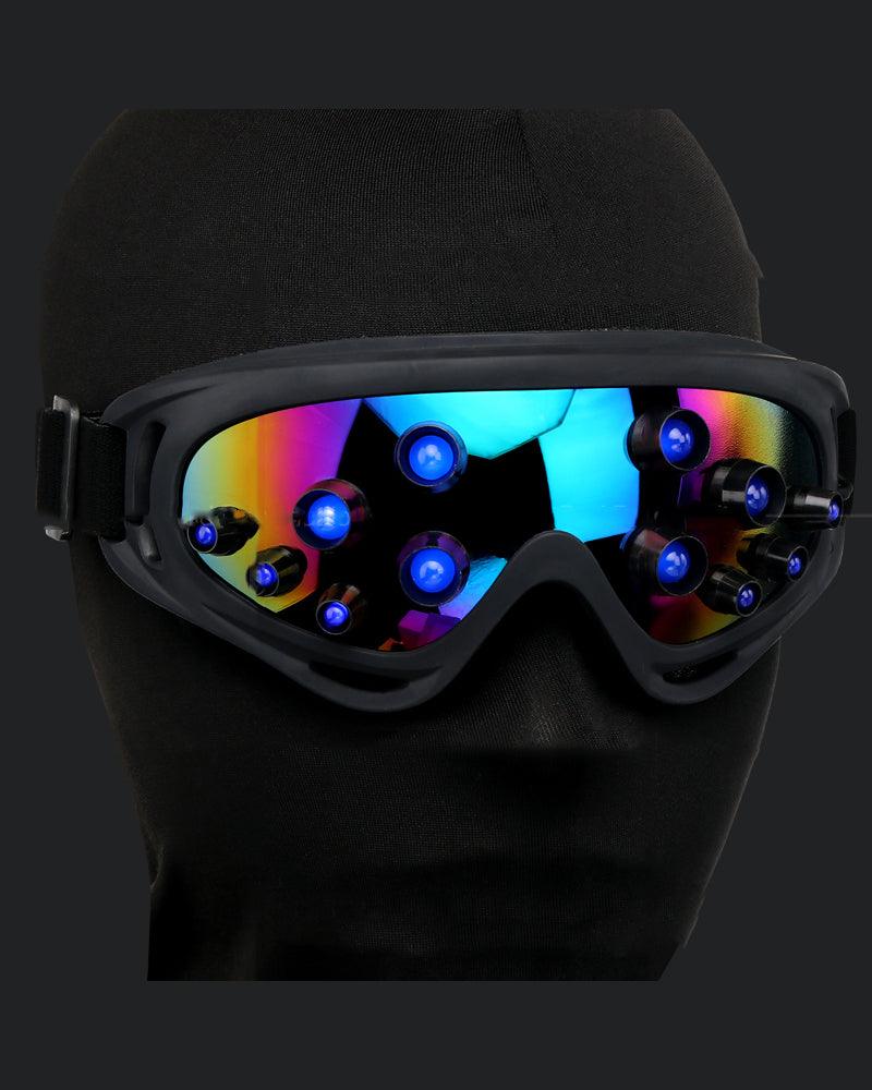 Futuristic Led Cyberpunk Goggles And Mask (Sold Separately） - Image 16