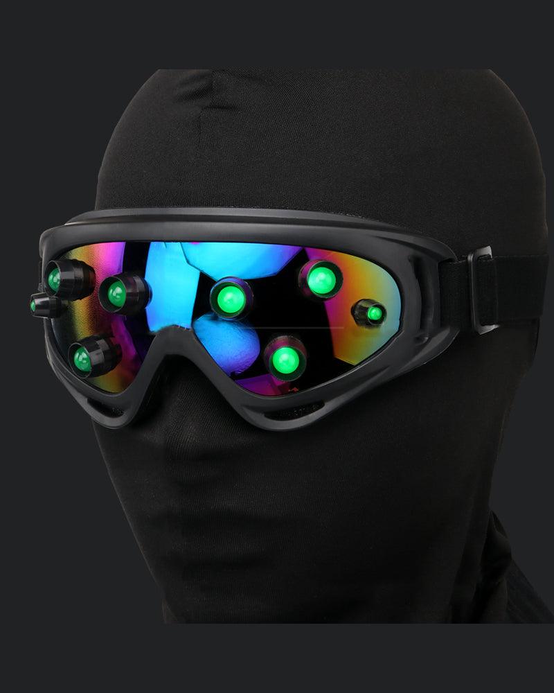 Futuristic Led Cyberpunk Goggles And Mask (Sold Separately） - Image 21