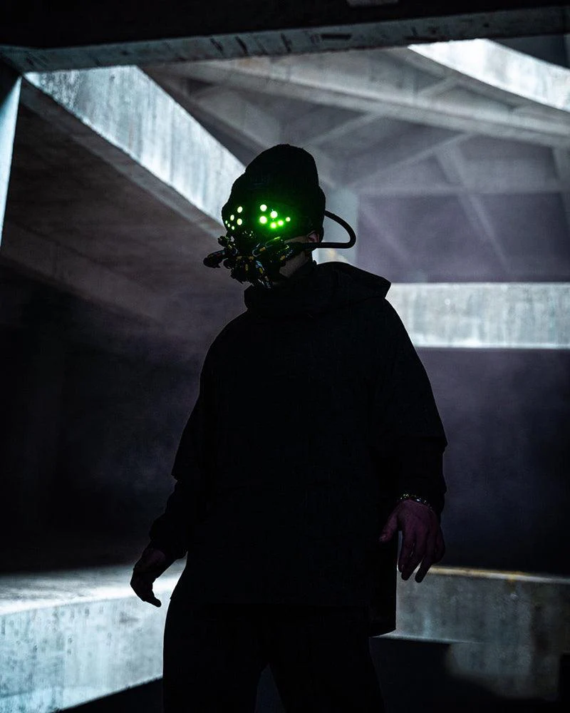 Futuristic Led Cyberpunk Goggles And Mask (Sold Separately） - Image 23