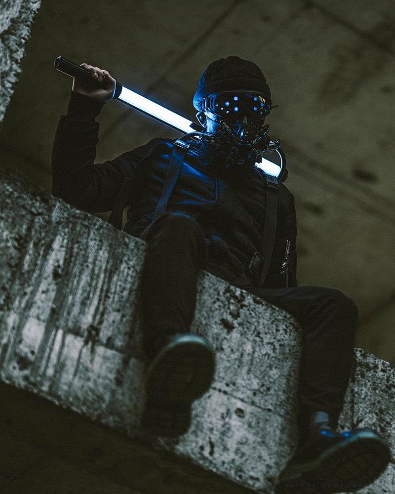 Futuristic Led Cyberpunk Goggles And Mask (Sold Separately） - Image 25
