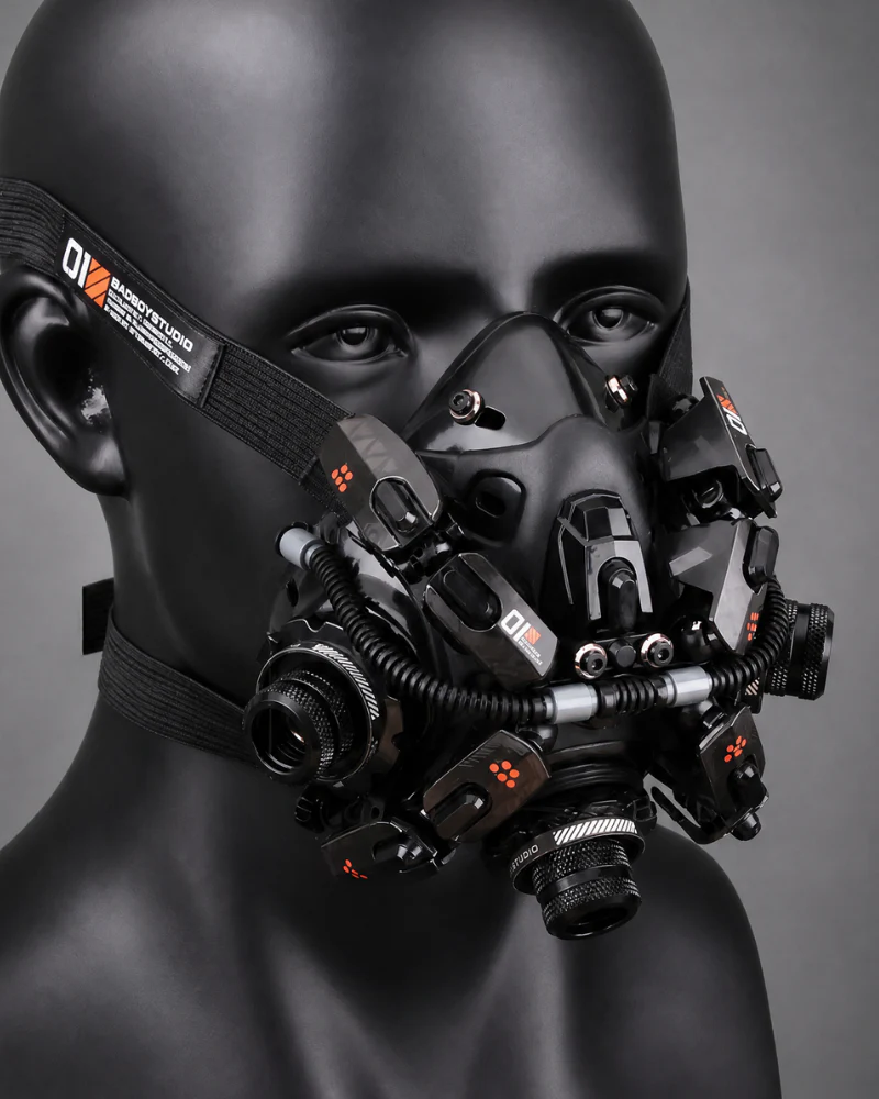 Futuristic Led Cyberpunk Goggles And Mask (Sold Separately） - Image 31