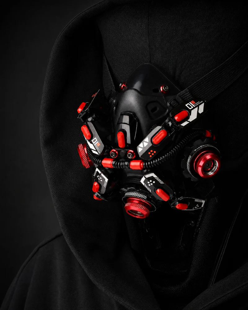 Futuristic Led Cyberpunk Goggles And Mask (Sold Separately） - Image 32