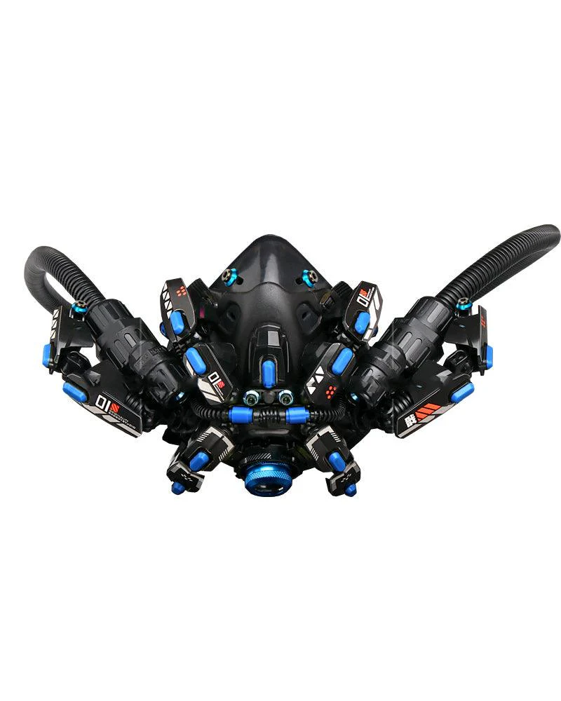 Futuristic Led Cyberpunk Goggles And Mask (Sold Separately） - Image 9