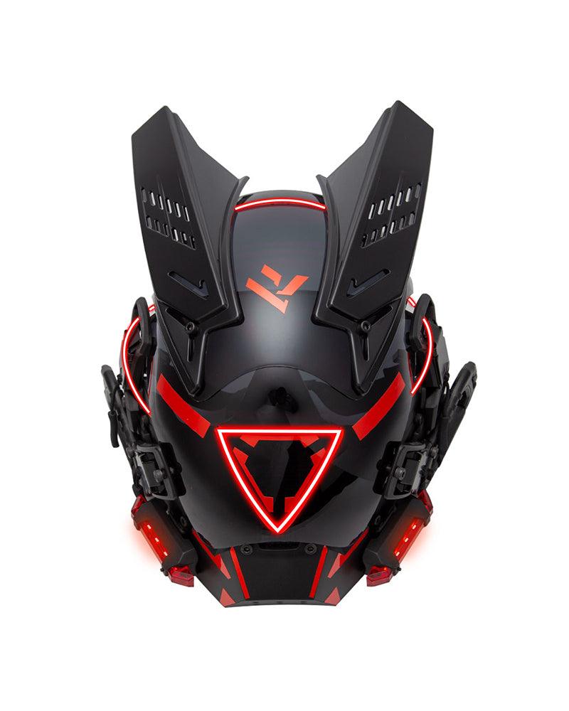 Futuristic LED Sci Fi Cyberpunk Helmet Mask - Image 18
