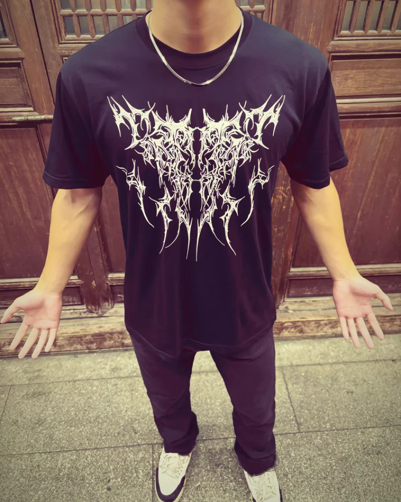 High Street Opium Style Wings Rock Graphic T-Shirt - Image 8