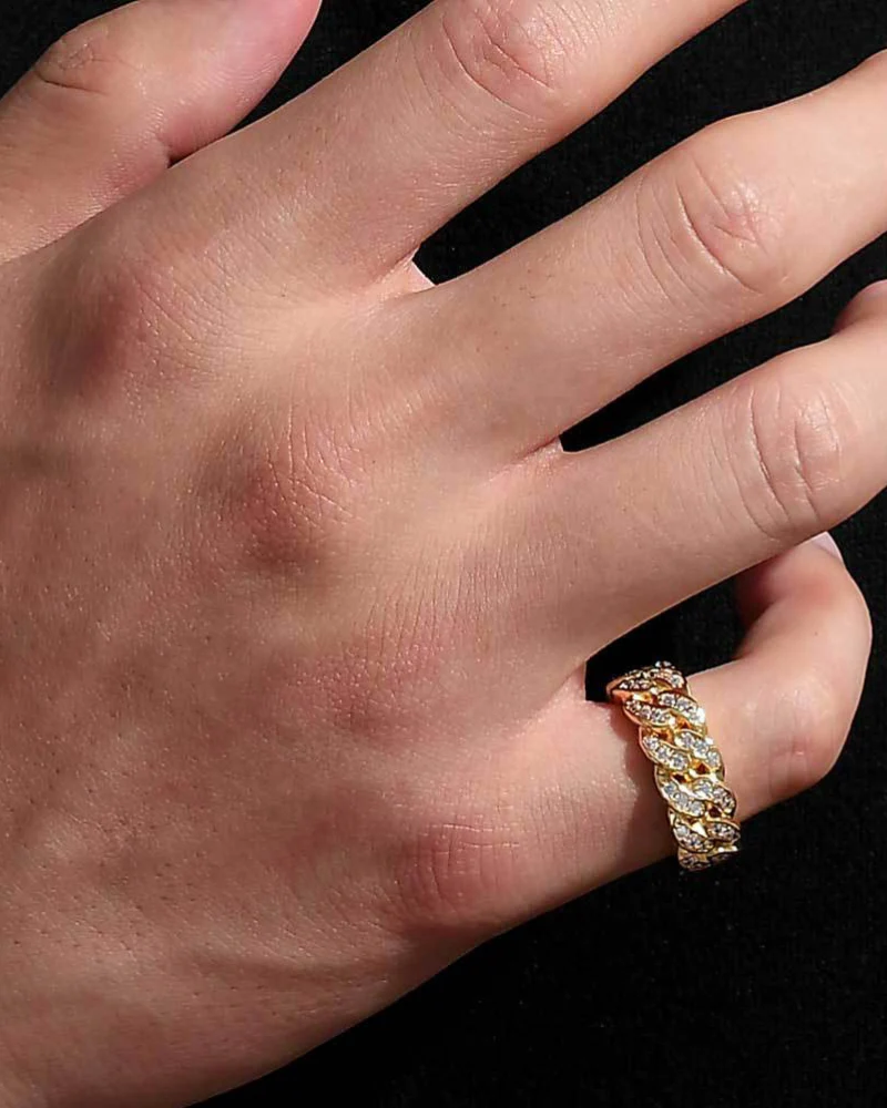 Hip Hop Iced Cuban Ring - Image 11
