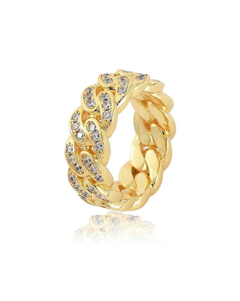Hip Hop Iced Cuban Ring - Image 6