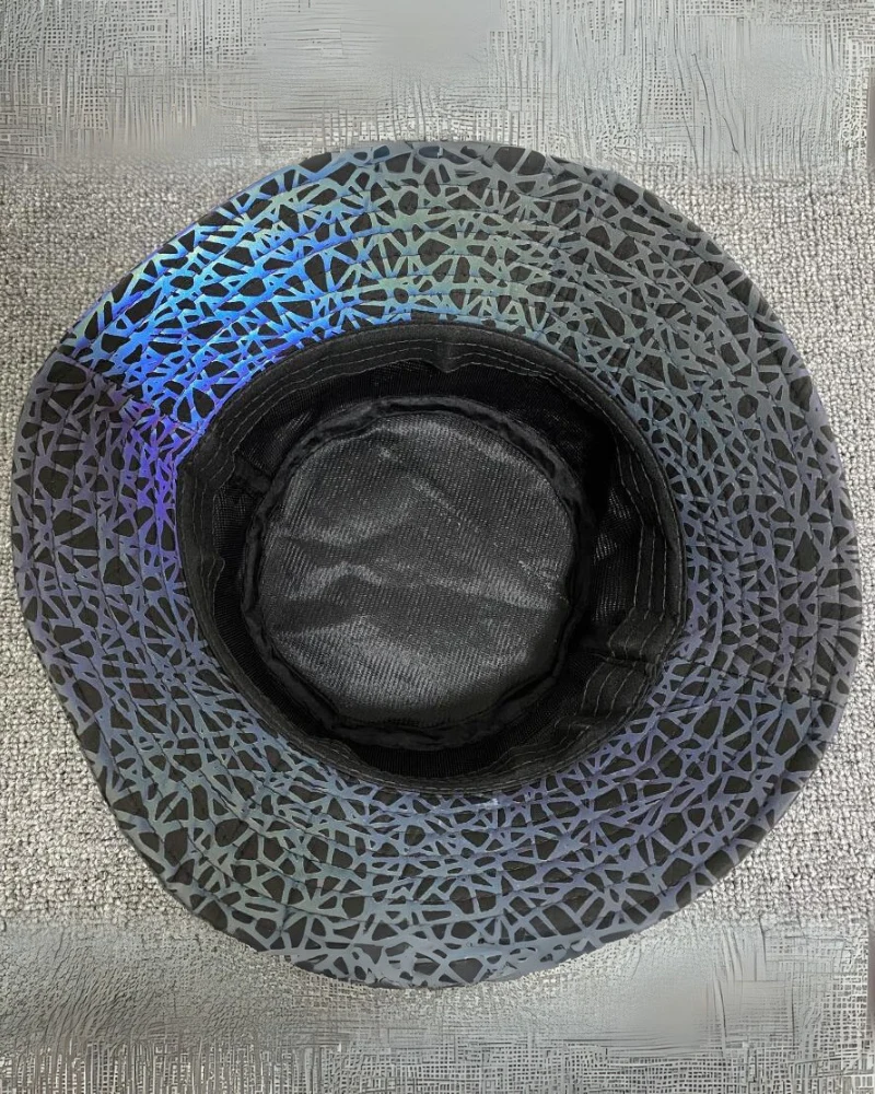 Hip Hop Rainbow Reflective Bucket Hat - Image 10
