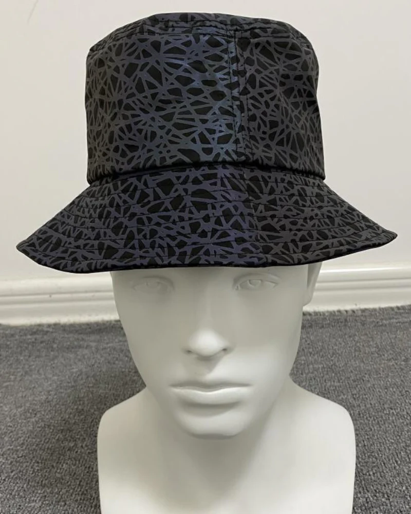 Hip Hop Rainbow Reflective Bucket Hat - Image 8