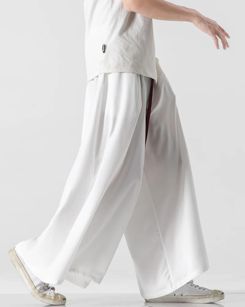 Janpanese Belt Wide Hakama Pants - Image 12