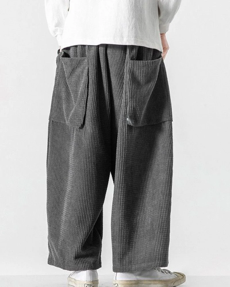Japanese Corduroy Hakama Pants - Image 6