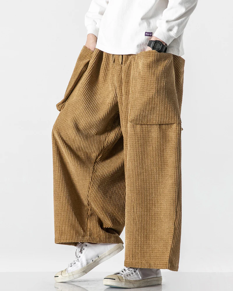 Japanese Corduroy Hakama Pants - Image 8
