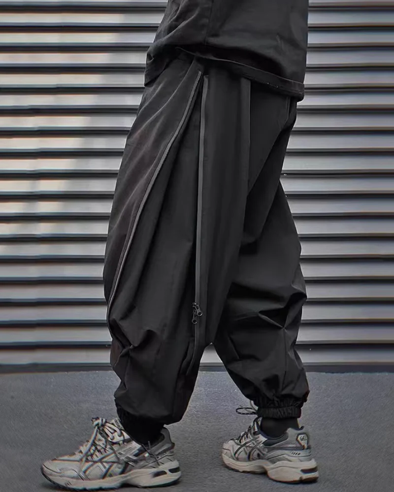 Japanese Style Loose Fit Ninja Hakama Pants - Image 11