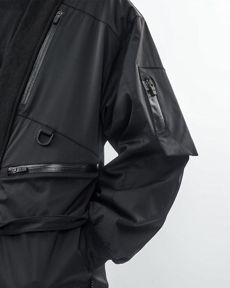 Japanese Techwear Cyberpunk Functional Jacket - Image 11