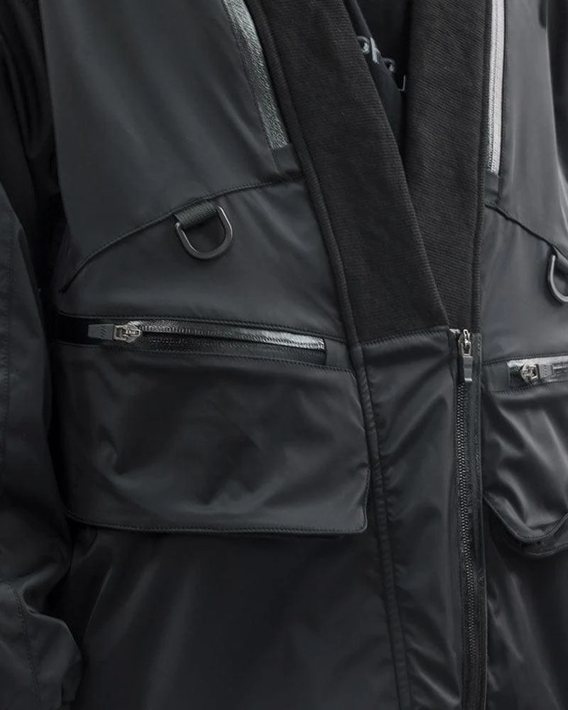 Japanese Techwear Cyberpunk Functional Jacket - Image 12