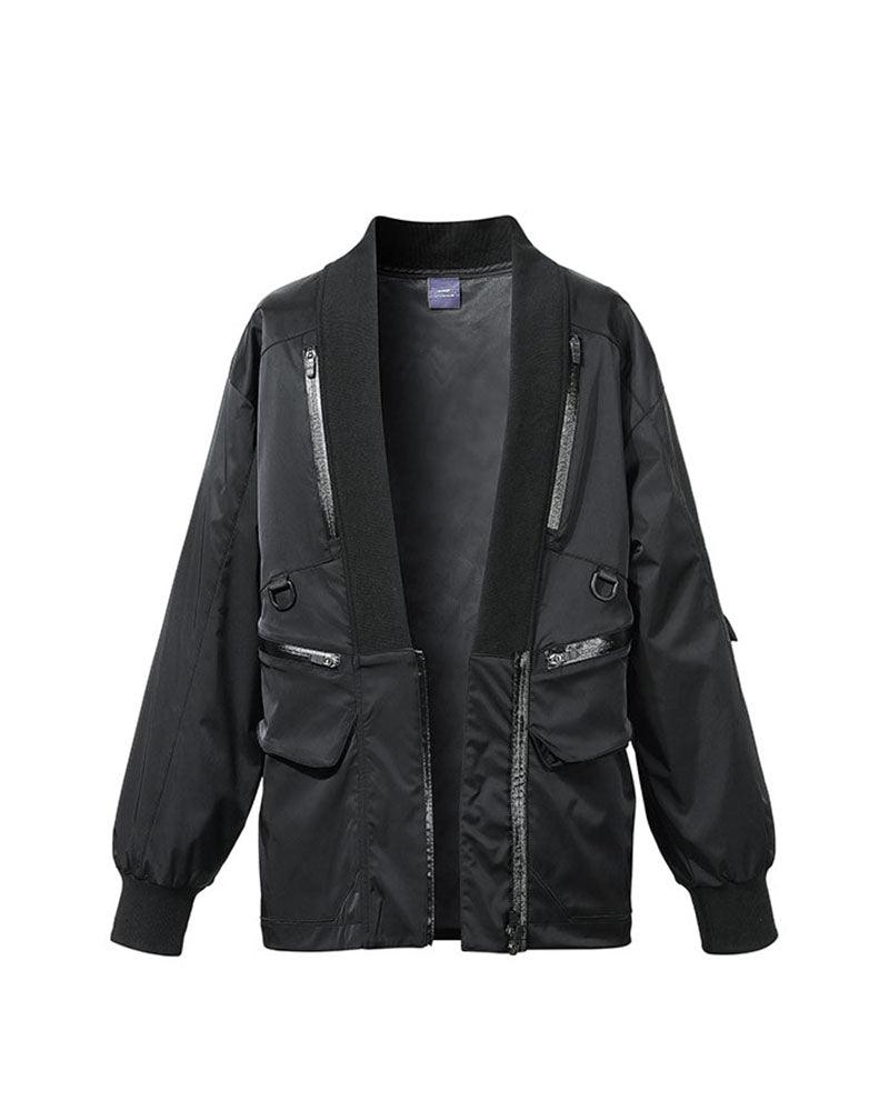 Japanese Techwear Cyberpunk Functional Jacket - Image 13
