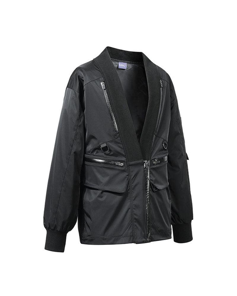 Japanese Techwear Cyberpunk Functional Jacket - Image 14