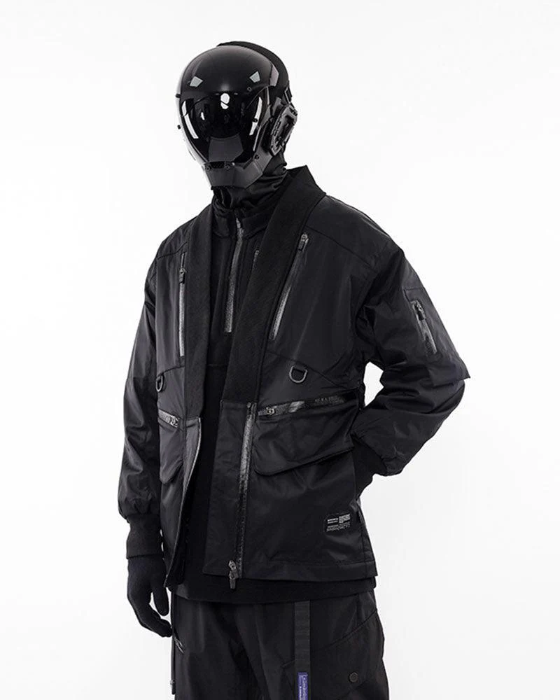 Japanese Techwear Cyberpunk Functional Jacket - Image 3