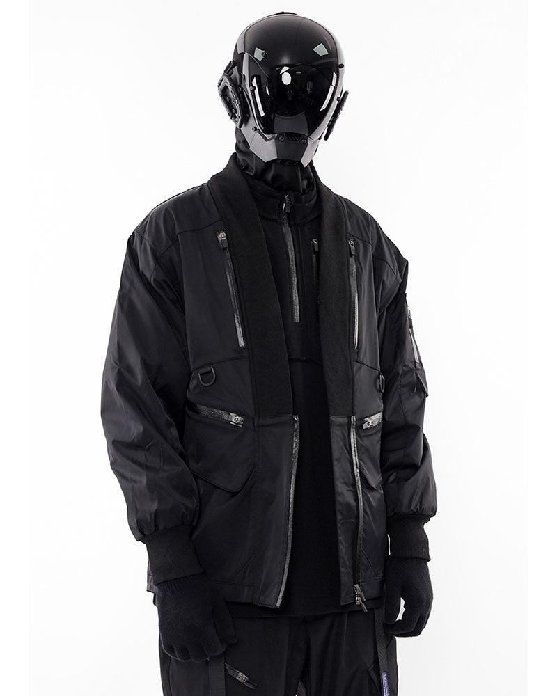 Japanese Techwear Cyberpunk Functional Jacket - Image 5