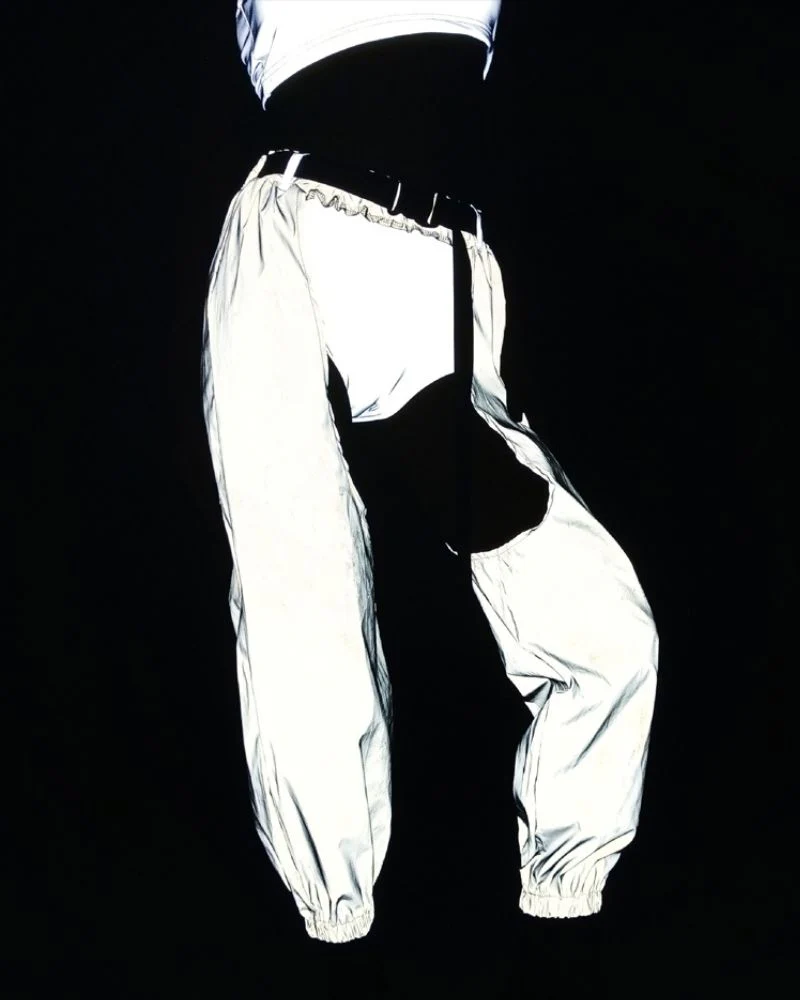 Laser Rave Reflective Open-Crotch Pants - Image 7