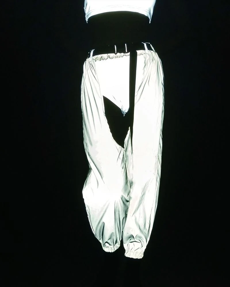 Laser Rave Reflective Open-Crotch Pants - Image 8