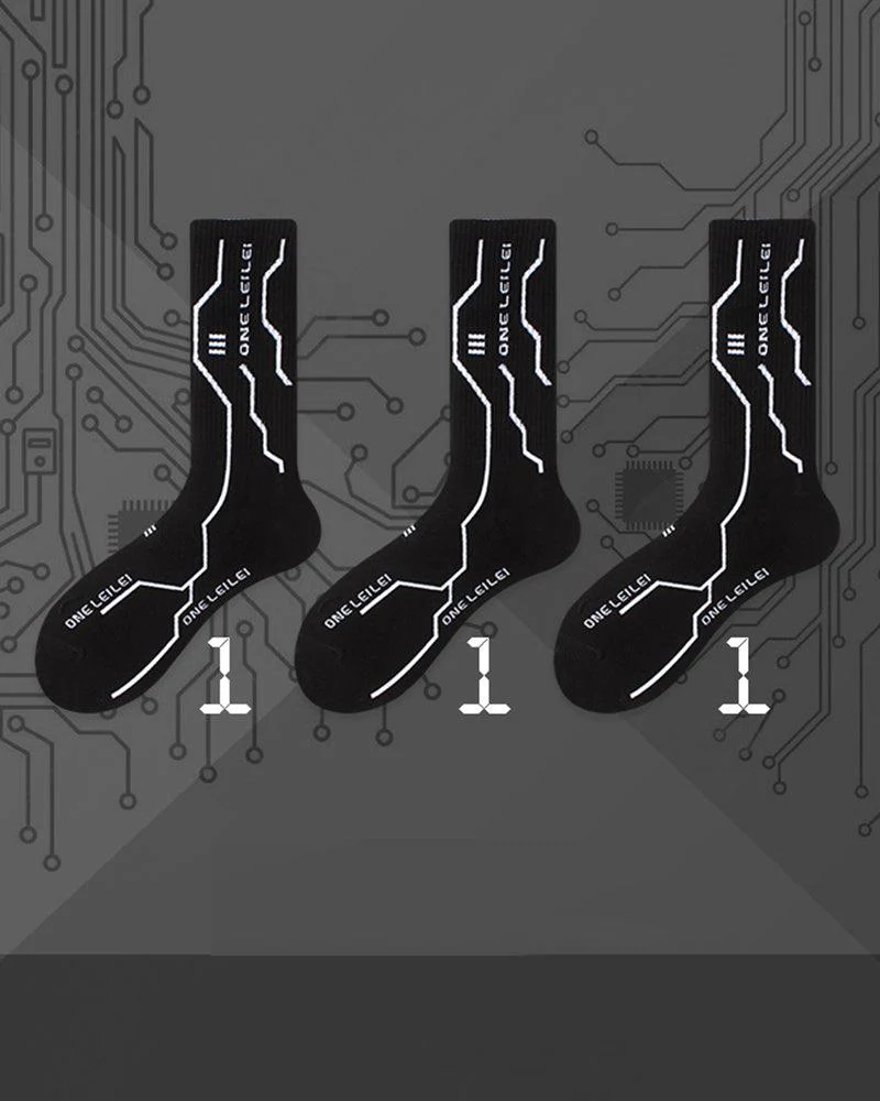Lonely Warrior Cyberpunk Socks - Image 10