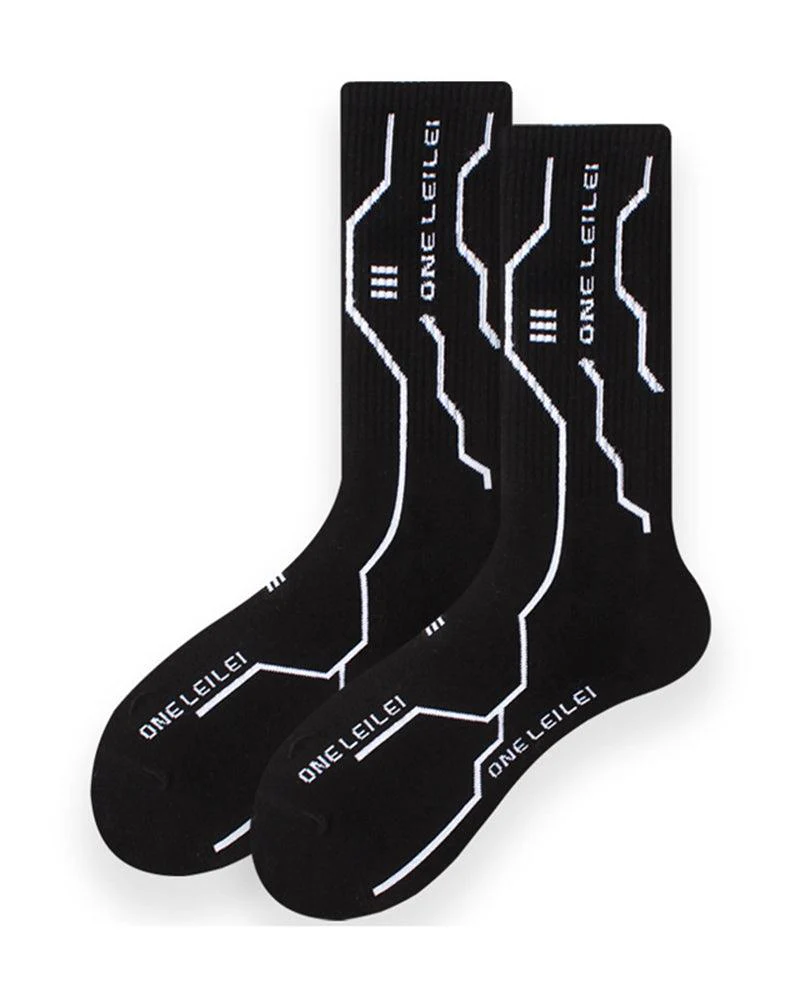 Lonely Warrior Cyberpunk Socks - Image 3