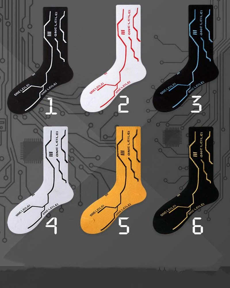 Lonely Warrior Cyberpunk Socks - Image 6