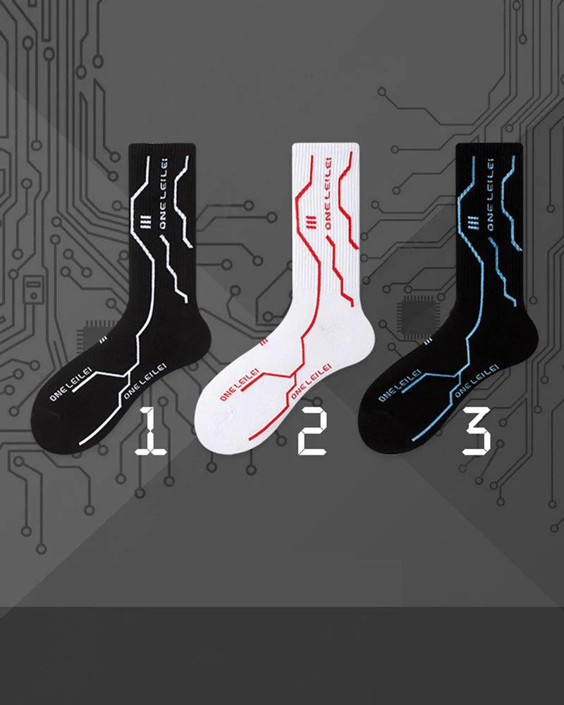 Lonely Warrior Cyberpunk Socks - Image 7