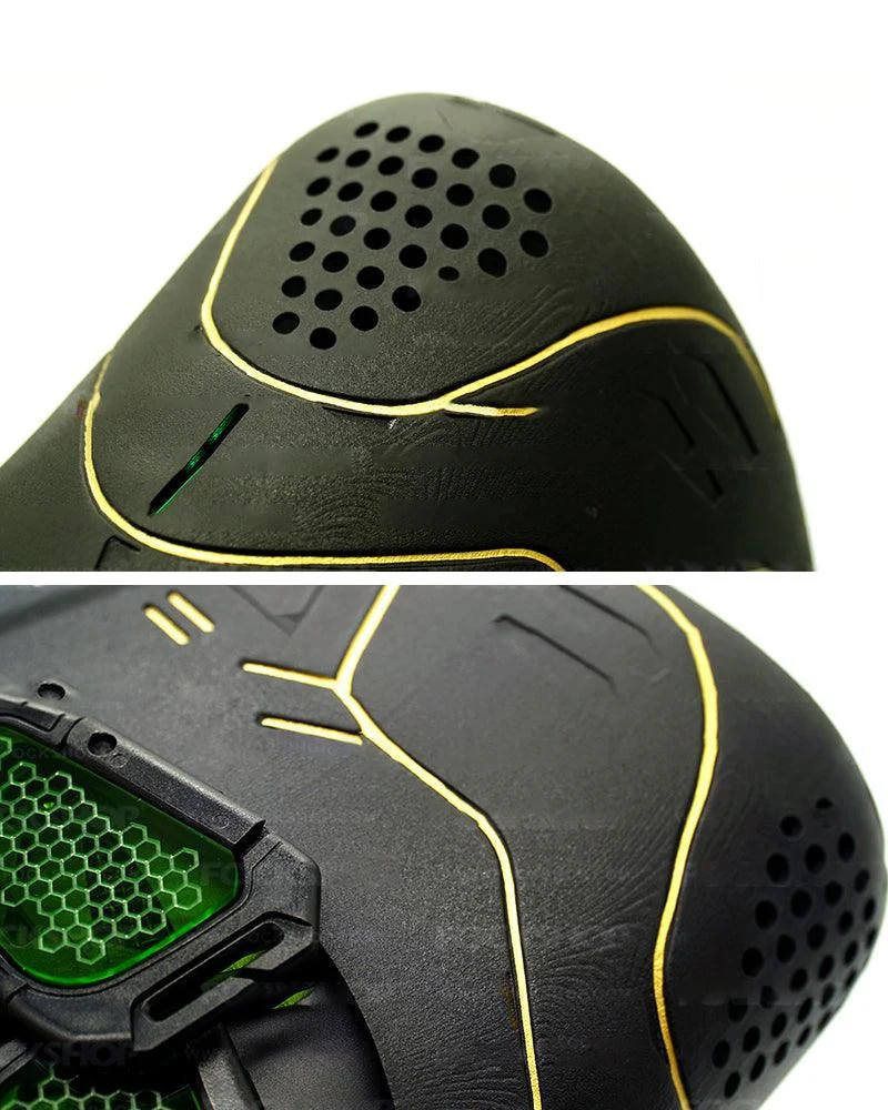 Mech Ares Futuristic Cyberpunk Helmet - Image 16