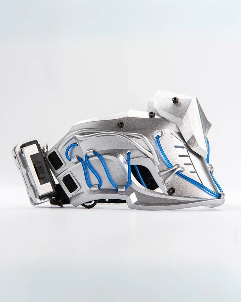 Mechanical Ninja Glowing Half Face Mask - Image 3