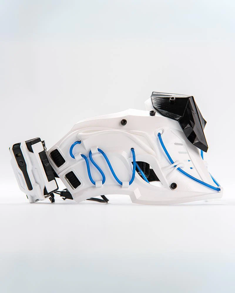 Mechanical Ninja Glowing Half Face Mask - Image 7