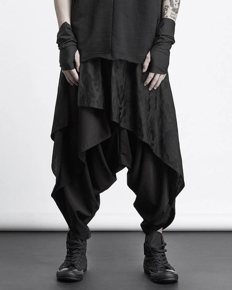 Men's Streetwear Baggy Ninja Pants - Image 5